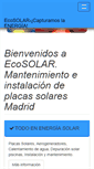 Mobile Screenshot of ecosolareolica.es